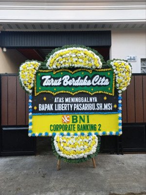 Papan Bunga Duka di Prawirodirjan