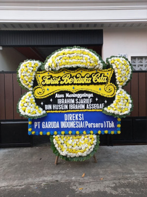 Papan Bunga Duka di Prawirodirjan