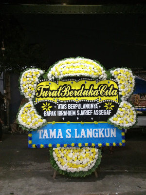 Papan Bunga Duka di Prawirodirjan