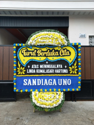 Papan Bunga Duka di Prawirodirjan